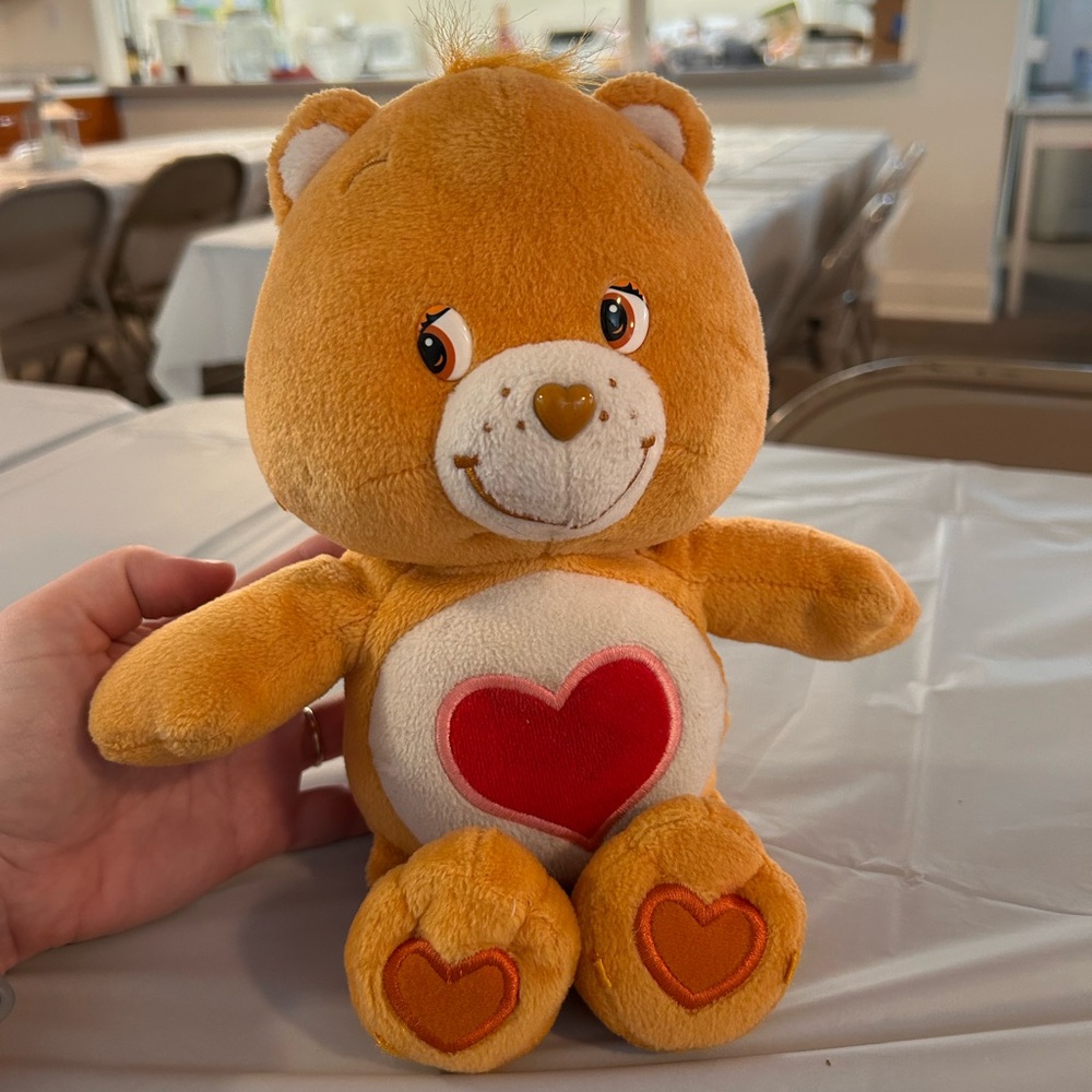 Care Bears TENDERHEART BEAR 12" TALKING Plush Stuffed‎ Animal